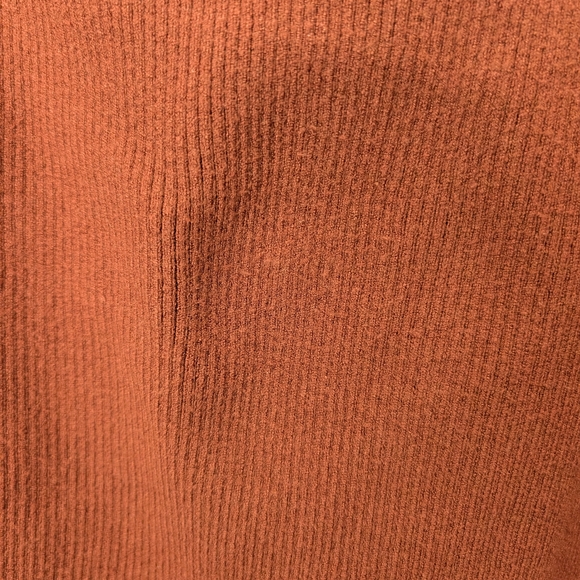 Anthropologie Dolan Animal Print Ribbed Puff Sleeve Sweater - Picture 8 of 8